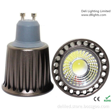 GU10 Dimmable 230V 5W COB LED Spotlight